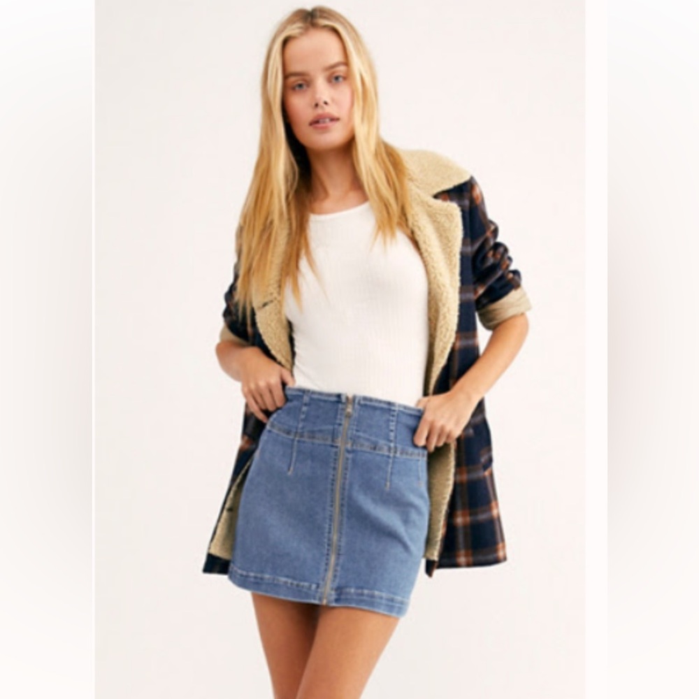 Free People We the Free Virgo Mini Skirt